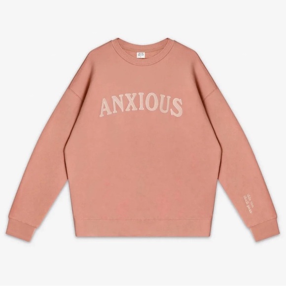 See the way I see Anxious sweatshirt pink. - Picture 1 of 5